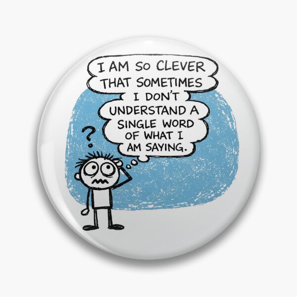 Item preview, Clever But Confused designed and sold by Jackson-Will.