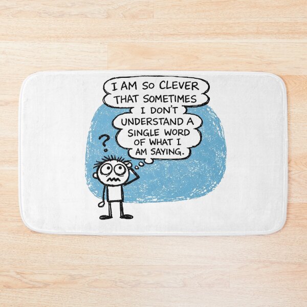 Item preview, Clever But Confused designed and sold by Jackson-Will.