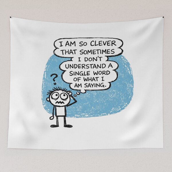 Item preview, Clever But Confused designed and sold by Jackson-Will.