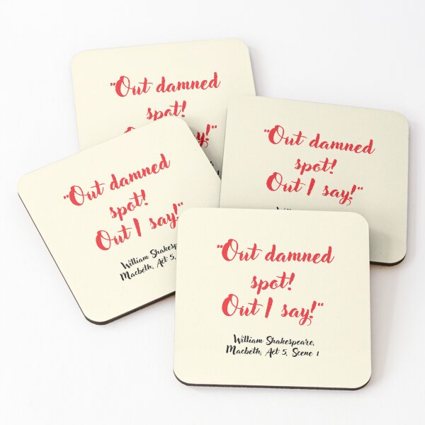 Item preview, Radical Shakespeare Quote from Macbeth designed and sold by CharlottePlaceArt.