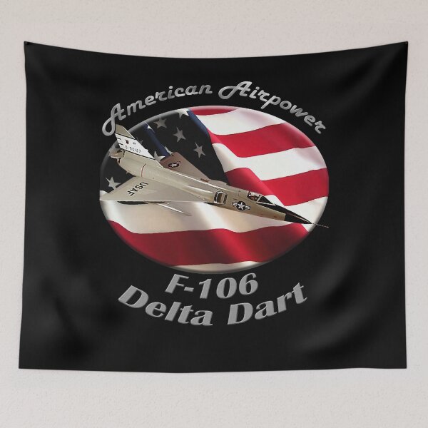 Item preview, F-106 Delta Dart American Airpower Tee designed and sold by Emberglowo.