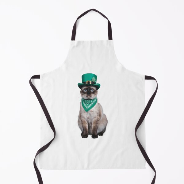 Item preview, Siamese Cat St Patrick's Day Saint Paddy's Owner Lover Cute designed and sold by EllenJast.