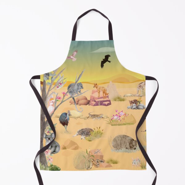 Item preview, Australian wildlife animals in desert background designed and sold by thefrenchyviet.