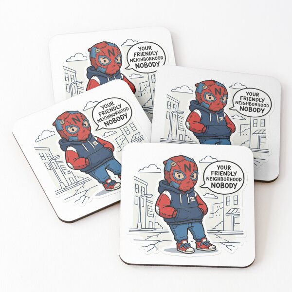 Item preview, Your Friendly Neighborhood Nobody Sticker | Funny  Sarcastic Superhero Parody Humor Sticker designed and sold by ChaosAndChill.