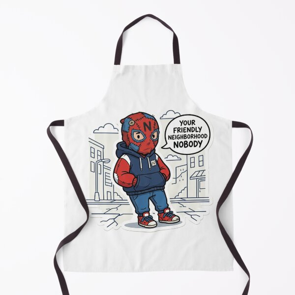 Item preview, Your Friendly Neighborhood Nobody Sticker | Funny Sarcastic Superhero Parody Humor Sticker designed and sold by ChaosAndChill.