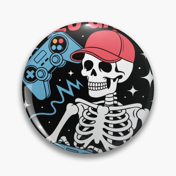 Item preview, Funny Skeleton Video Game Saying Gaming designed and sold by waislumekinwye.