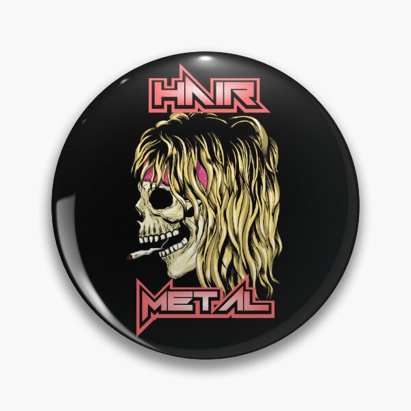 Item preview, Hair Metal Skull  designed and sold by MagicEyesOnly.
