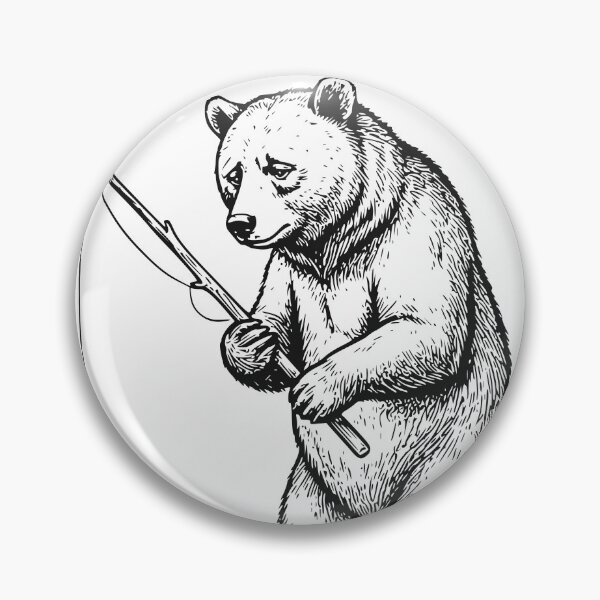 Item preview, Still Nothing Bear Fishing Shirt, Funny No Catch Fishing Design, Calm Waiting Animal Graphic Tee, Outdoor Humor Aesthetic designed and sold by TeeVerse27.