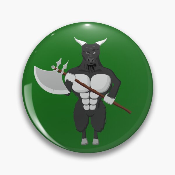 Item preview, Strong Minotaur Battle Axe Guard designed and sold by XyloXanthe.
