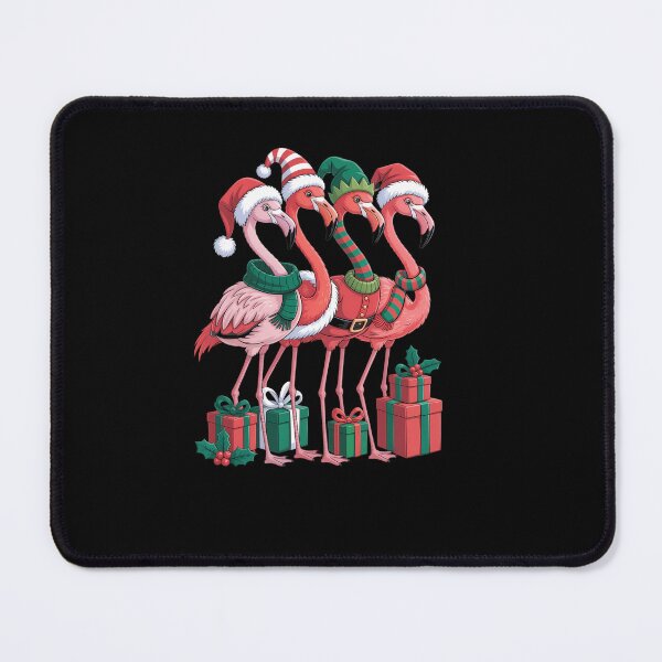 Item preview, Pink Flamingo Santa Christmas Womens Flamingo Lover designed and sold by EllenJast.