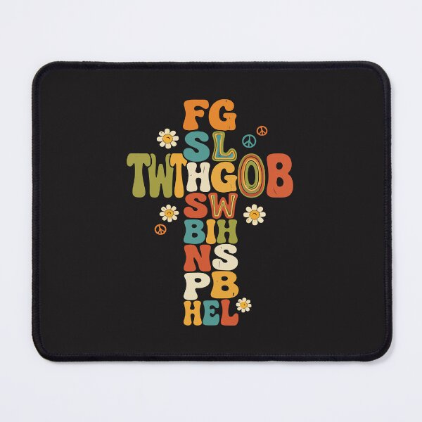 Item preview, FGSLTWTHGHOB John 3:16 Funny Christian Code Faith Cross Design designed and sold by kiralynstration.