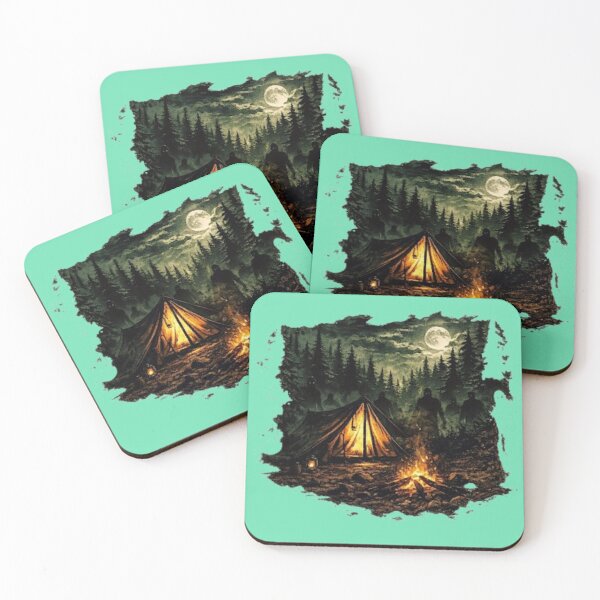 Item preview, Glowing Campsite designed and sold by Rare Plus Apparel!.