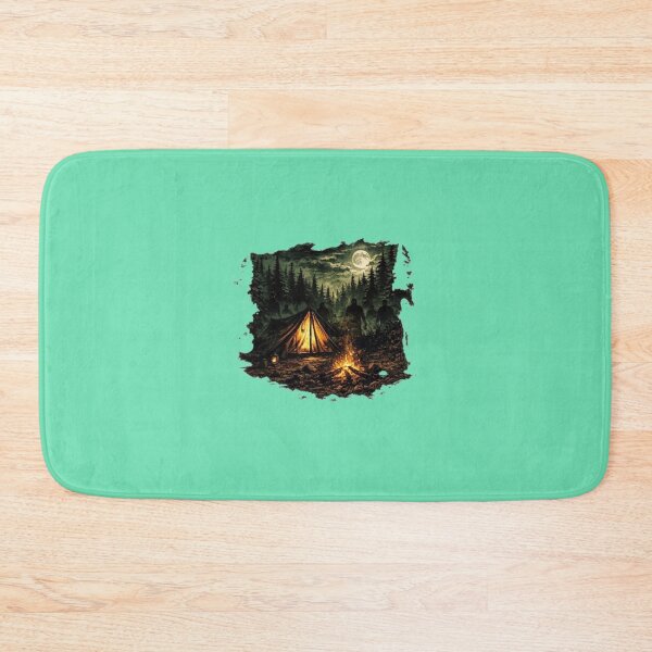 Item preview, Glowing Campsite designed and sold by Rare Plus Apparel!.