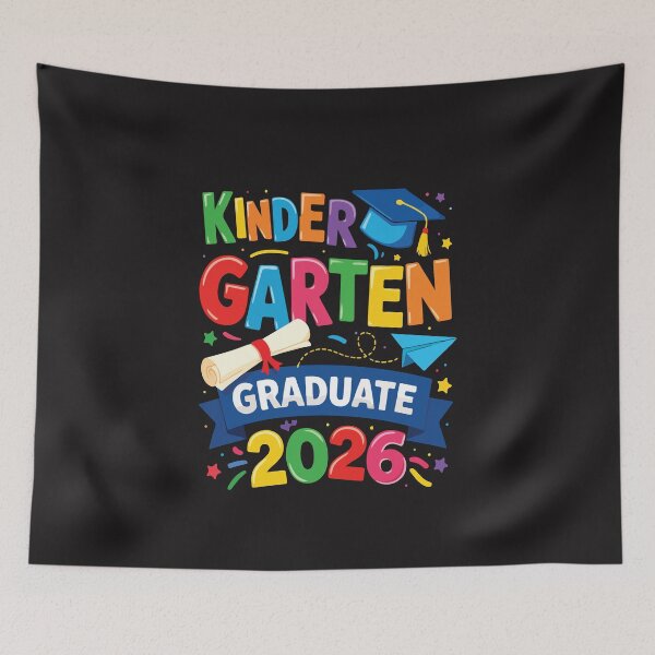Item preview, Kindergarten Graduate 2025 Funny Kids Graduation Cute School Design designed and sold by kiralynstration.