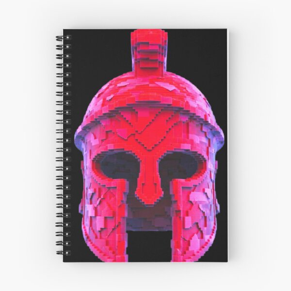 Item preview, 3D Voxel Glitch Art Roman Centurion Helmet: Cyberpunk Vaporwave Artifact designed and sold by A E S T H E T A T A G.