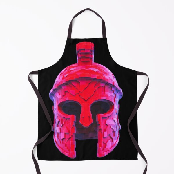 Item preview, 3D Voxel Glitch Art Roman Centurion Helmet: Cyberpunk Vaporwave Artifact designed and sold by A E S T H E T A T A G.