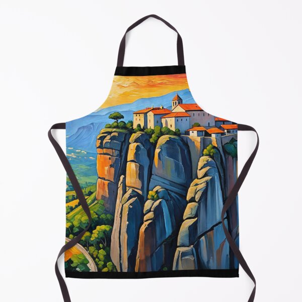 Item preview, Meteora, Greece - Monasteries Among the Clouds 2 designed and sold by Undersea Ai Art.