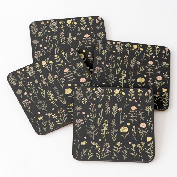 Item preview, Wildflowers watercolor set designed and sold by uunaa.