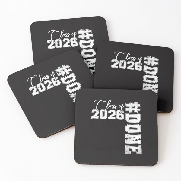 Item preview, Done Class of 2026 Senior Graduation Funny High School College Grad Design designed and sold by kiralynstration.