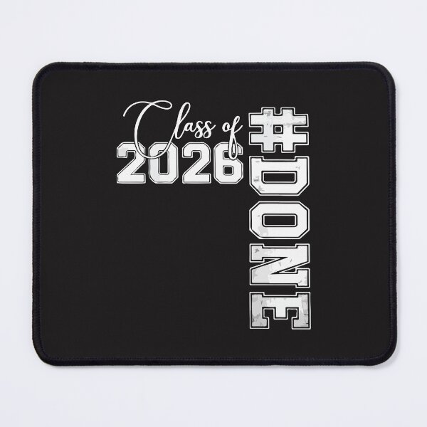 Item preview, Done Class of 2026 Senior Graduation Funny High School College Grad Design designed and sold by kiralynstration.