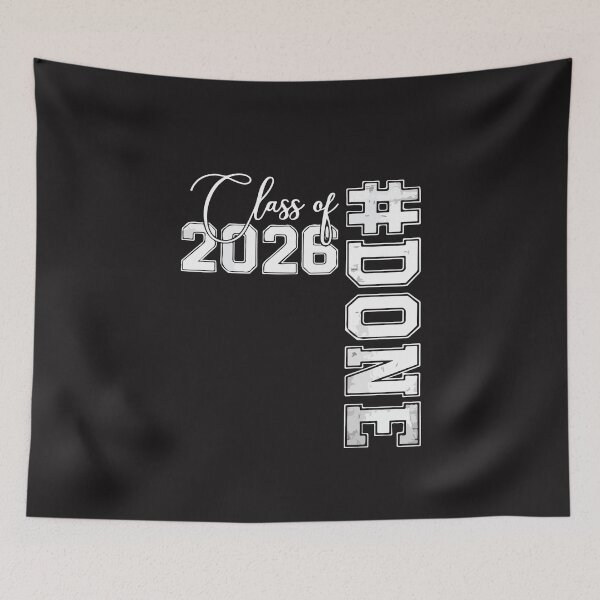Item preview, Done Class of 2026 Senior Graduation Funny High School College Grad Design designed and sold by kiralynstration.