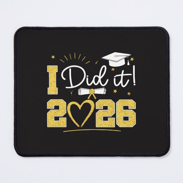 Item preview, I Did It Class of 2026 Graduation Senior Proud Graduate Family Design designed and sold by kiralynstration.