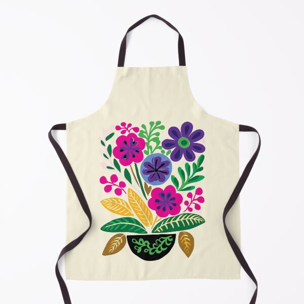 Item preview, Cool Colorful Capacious Folk Floral Abstract Design designed and sold by CharlottePlaceArt.