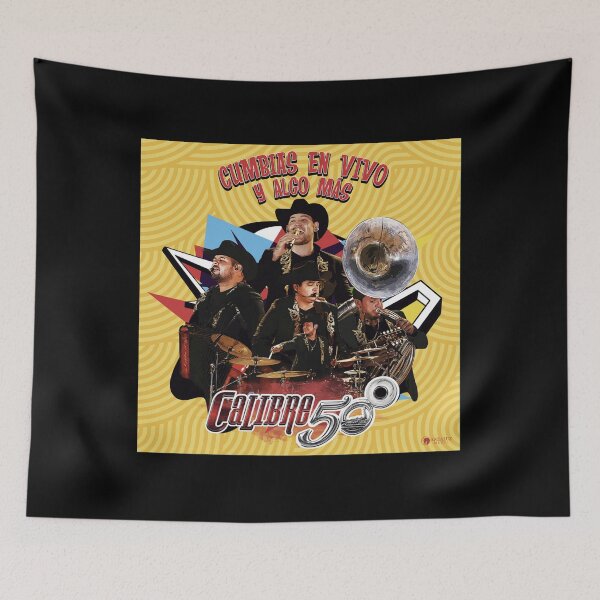 Item preview, Calibre 50 - Cumbias En Vivo Y Algo Más album 2023 designed and sold by CreepyApparel.
