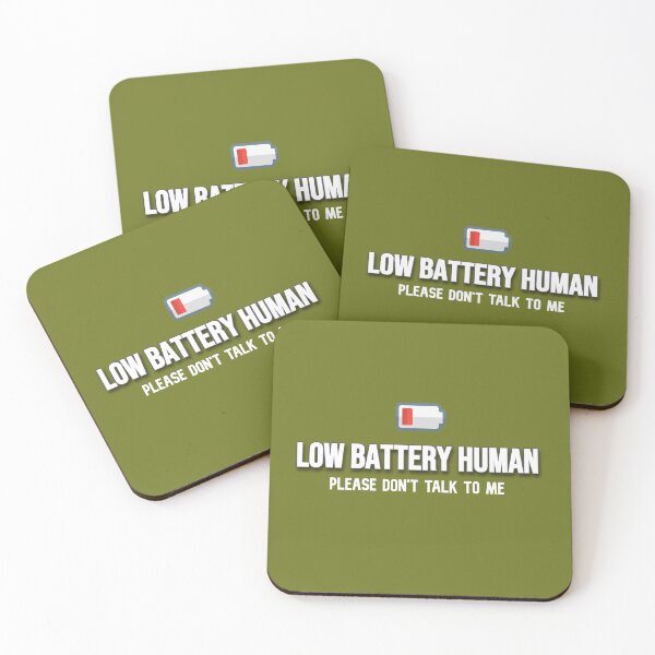 Item preview, Social Battery Critically Low Do Not Engage Funny Introvert Human Designs designed and sold by IntrolyxenShop.