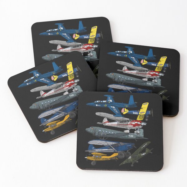 Item preview, Vintage Aircraft Collection Aviation Retro Plane Tee designed and sold by Emberglowo.