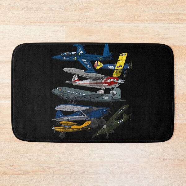 Item preview, Vintage Aircraft Collection Aviation Retro Plane Tee designed and sold by Emberglowo.