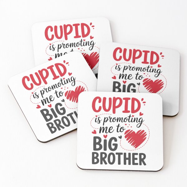 Item preview, Cupid Is Promoting Me Big Brother Cute Boys Valentines Day designed and sold by IdunayaStore.