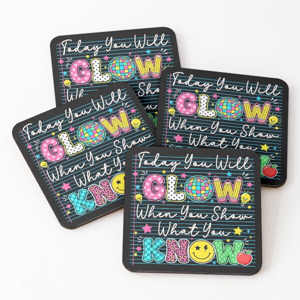 Item preview, today you will glow when you show what you know test day  designed and sold by CAnastazyshop.