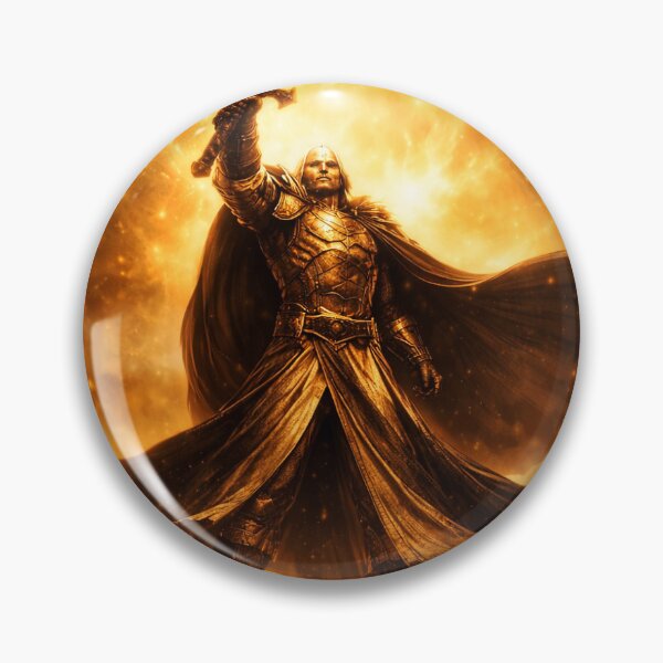 Item preview, The Golden Knight of Eternal Light designed and sold by Farheen786.