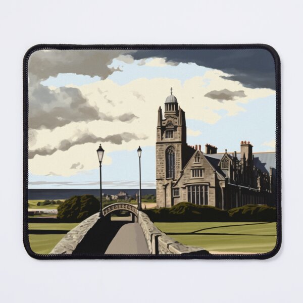Item preview,  at the Old Course, St. Andrews: A Golf Poster Celebrating the Birthplace of Golf designed and sold by VC-prints.