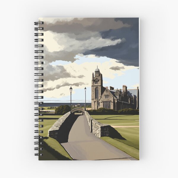Item preview,  at the Old Course, St. Andrews: A Golf Poster Celebrating the Birthplace of Golf designed and sold by VC-prints.