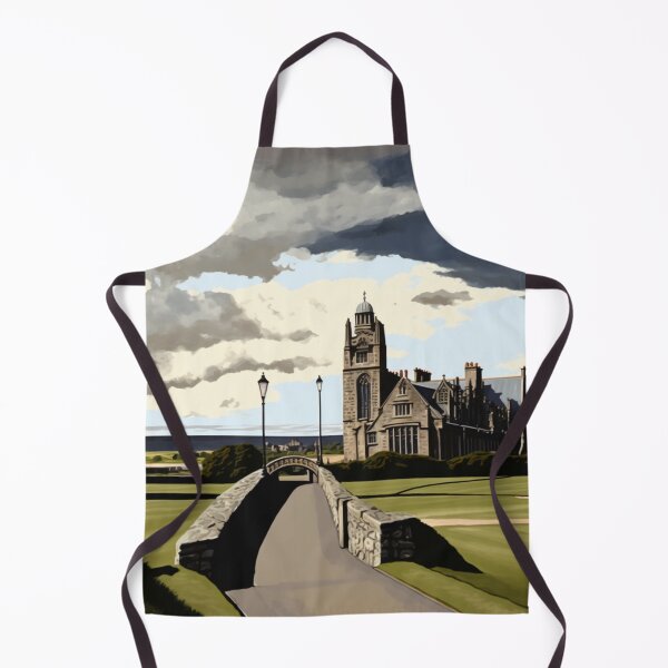Item preview,  at the Old Course, St. Andrews: A Golf Poster Celebrating the Birthplace of Golf designed and sold by VC-prints.