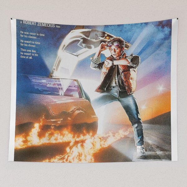Item preview, Vintage Movies Back To The Future Alternative Poster designed and sold by sharonwebse.