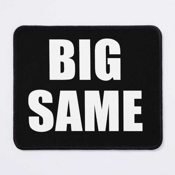Item preview, Big Same Minimalist White on Black Statement designed and sold by deluxus.