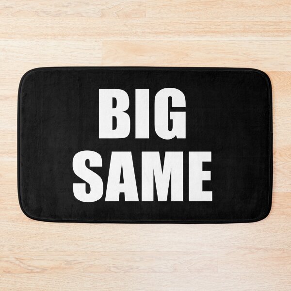 Item preview, Big Same Minimalist White on Black Statement designed and sold by deluxus.