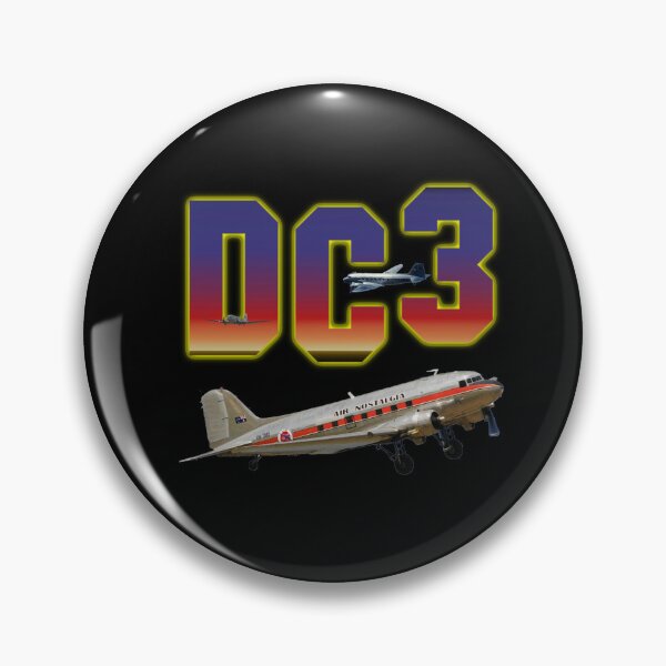 Item preview, DC-3 Vintage Airplane Sunset Aviation Tee designed and sold by Emberglowo.
