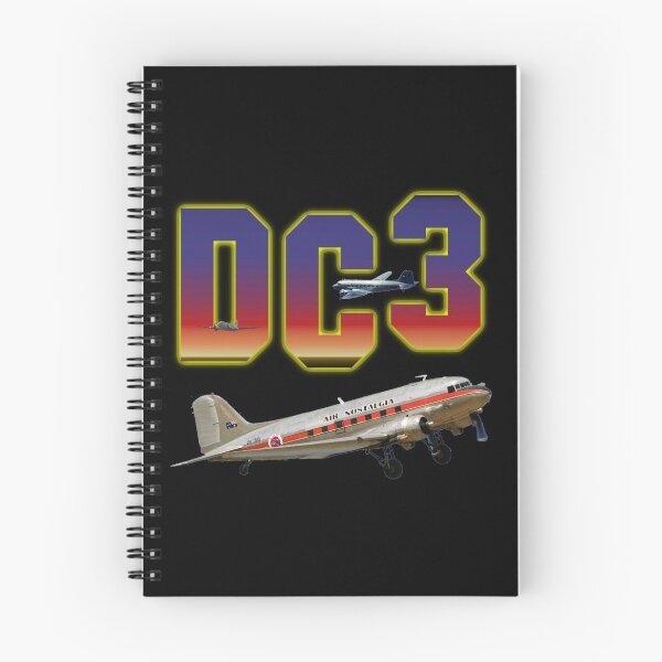 Item preview, DC-3 Vintage Airplane Sunset Aviation Tee designed and sold by Emberglowo.