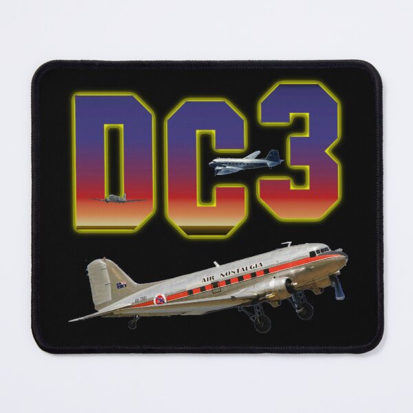Item preview, DC-3 Vintage Airplane Sunset Aviation Tee designed and sold by Emberglowo.