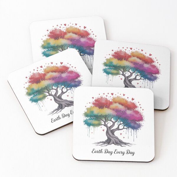 Item preview, Beautiful Tree Filled with Colors Earth Day Every Day designed and sold by FaithAbbott.