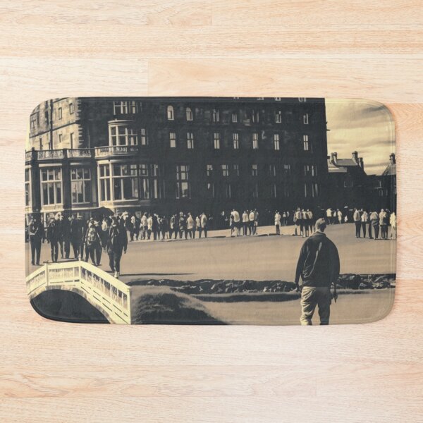 Item preview, at the Old Course, St. Andrews: A Golf Poster Celebrating the Birthplace of Golf designed and sold by VC-prints.