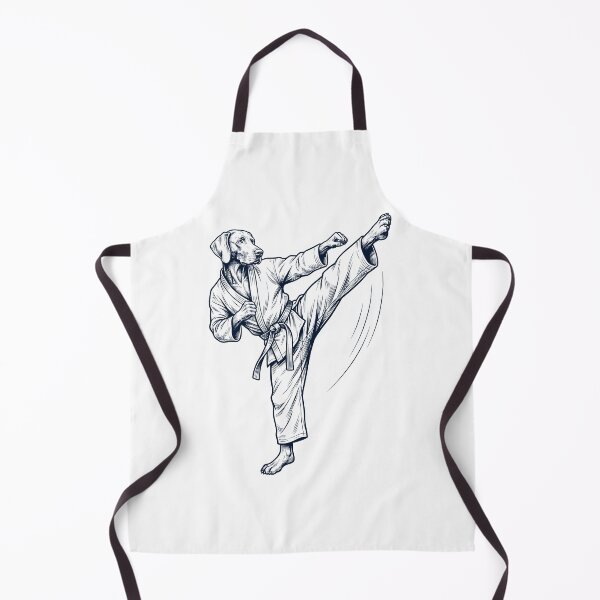 Item preview, Vintage Weimaraner Doing Karate Martial Art Dog Lover designed and sold by TerryConnells.