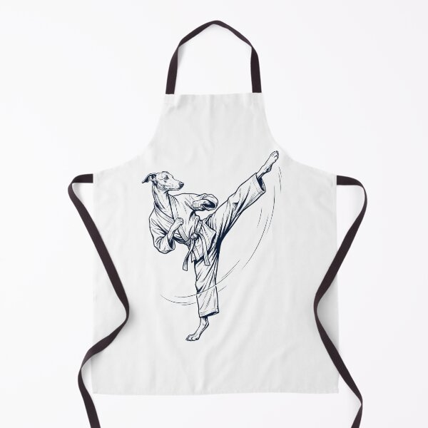 Item preview, Vintage Whippet Doing Karate Martial Art Dog Lover designed and sold by TerryConnells.