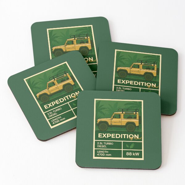 Item preview, Tropical Forest Overland Vehicle Illustration in Retro Expedition Style designed and sold by KrintoryTees.