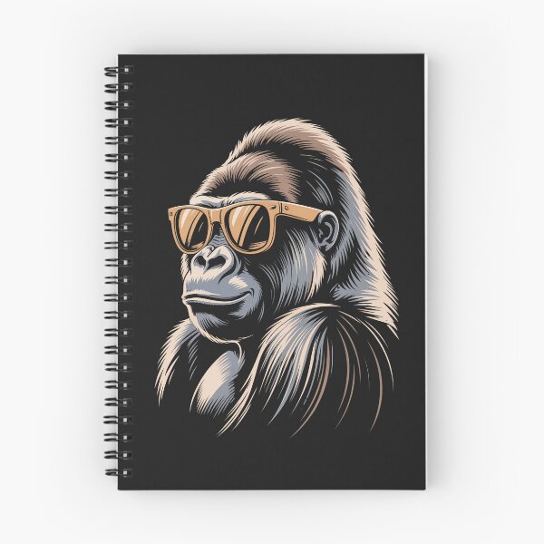 Item preview, Cool Gorilla Wearing Sunglasses Funny Animal Mem designed and sold by Clairenity Studio.