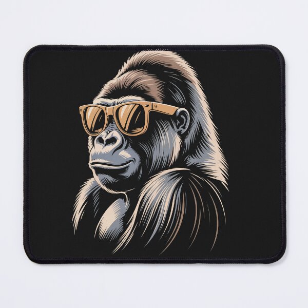 Item preview, Cool Gorilla Wearing Sunglasses Funny Animal Mem designed and sold by Clairenity Studio.